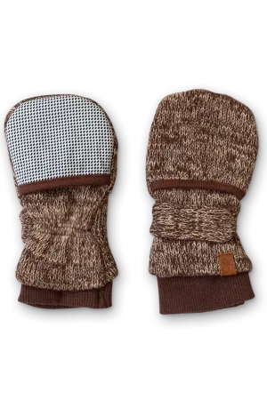 Goumikids - Baby Mitts - Knit - Bark
