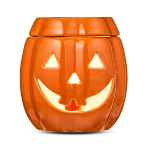 Halloween Orange Ceramic Pumpkin Indoor Electric Wax Warmer