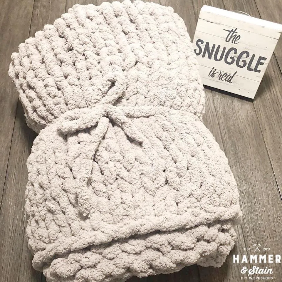 HAND KNIT COZY BLANKETS