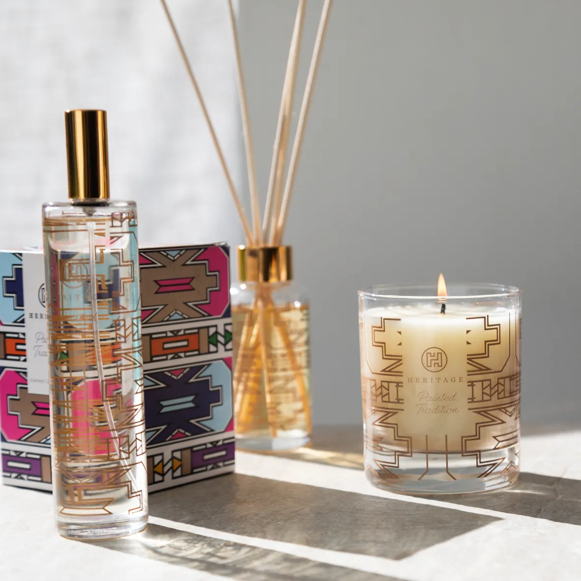 Heritage Small Diffuser - Painted Tradition