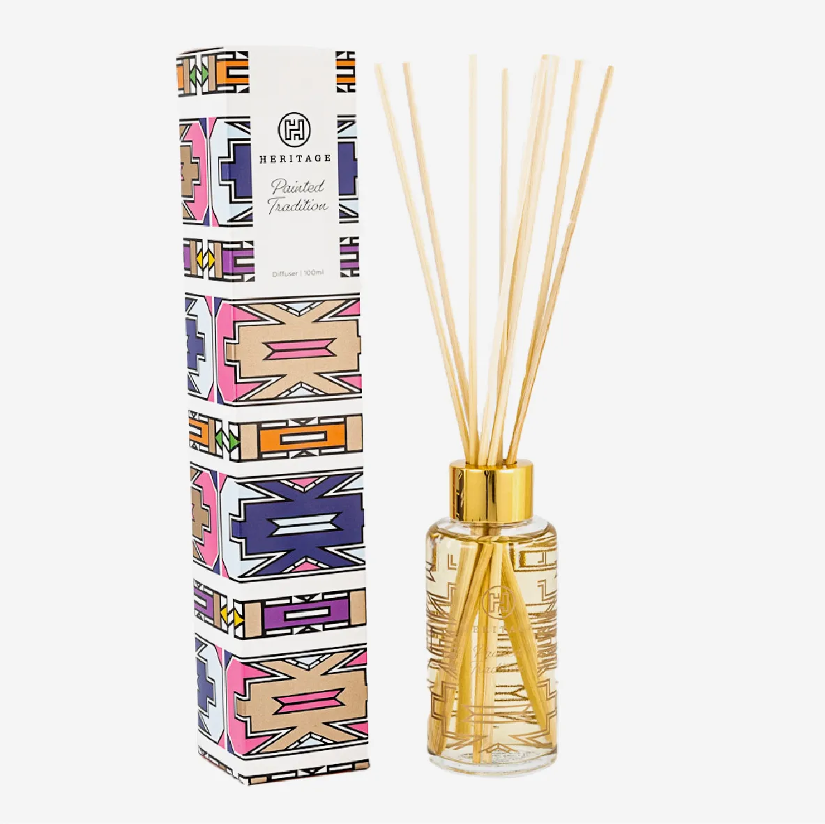 Heritage Small Diffuser - Painted Tradition