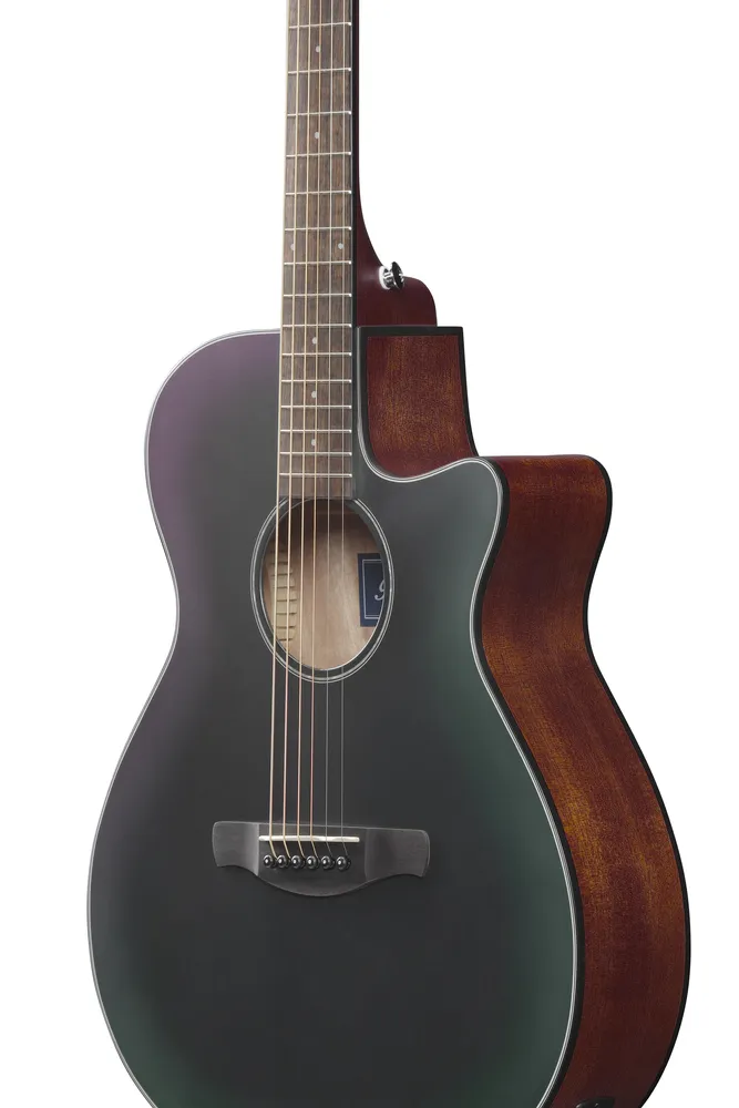 Ibanez AEG50 Black Aurora Burst Matte Electro Acoustic Guitar