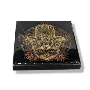 Incense Burner Hamsa Hand