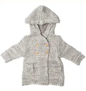 Infant's Crochet Knit Hoodie