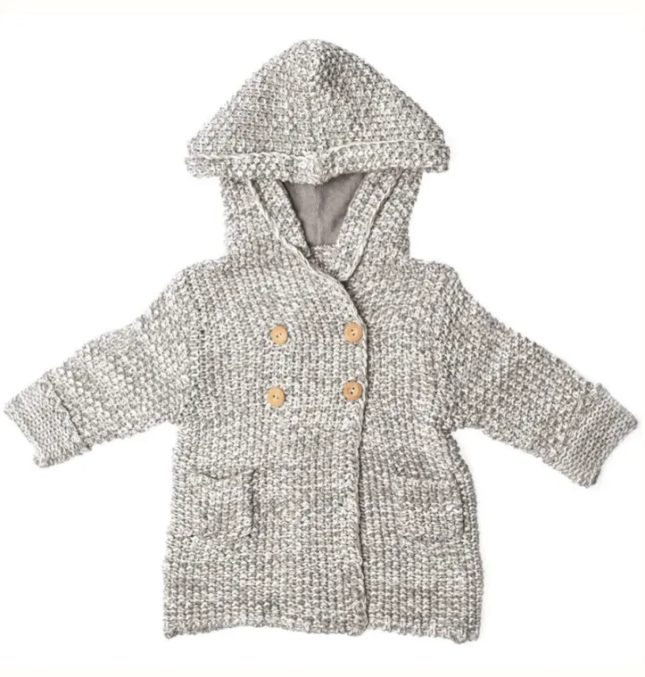 Infant's Crochet Knit Hoodie