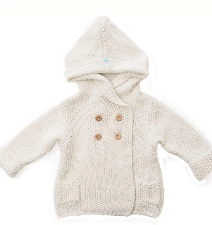 Infant's Crochet Knit Hoodie