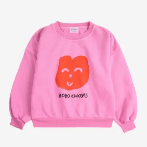 Joyful Face Sweatshirt by Bobo Choses