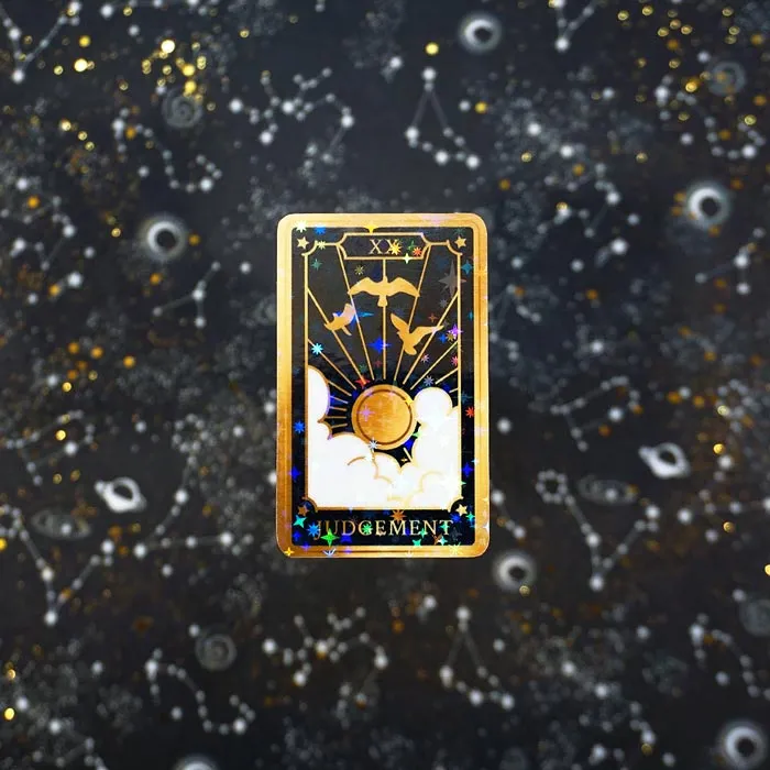 Judgement | Holographic Sticker