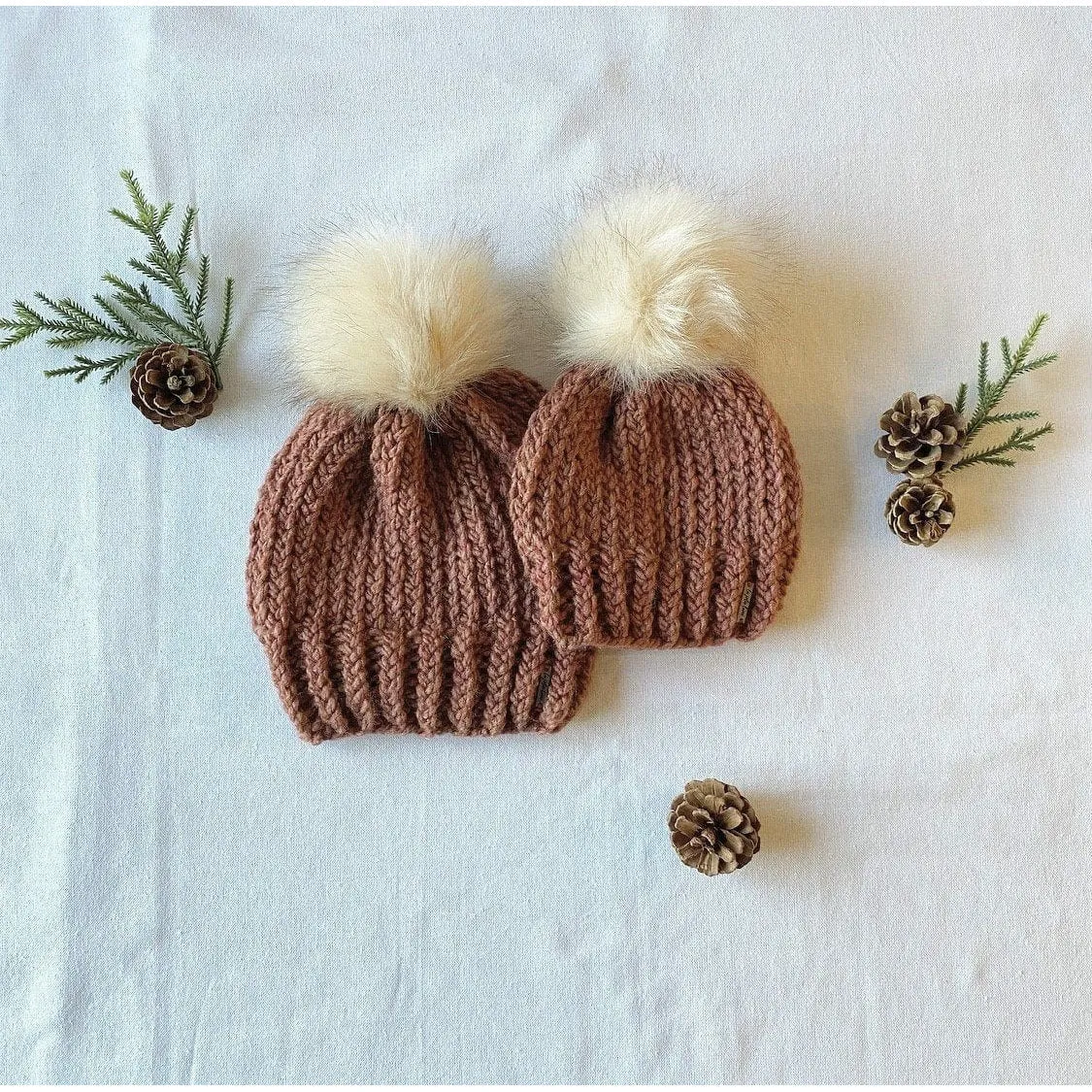Knit Pom Pom Toque