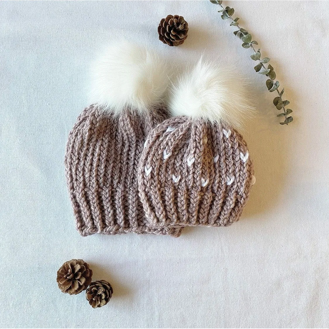 Knit Pom Pom Toque