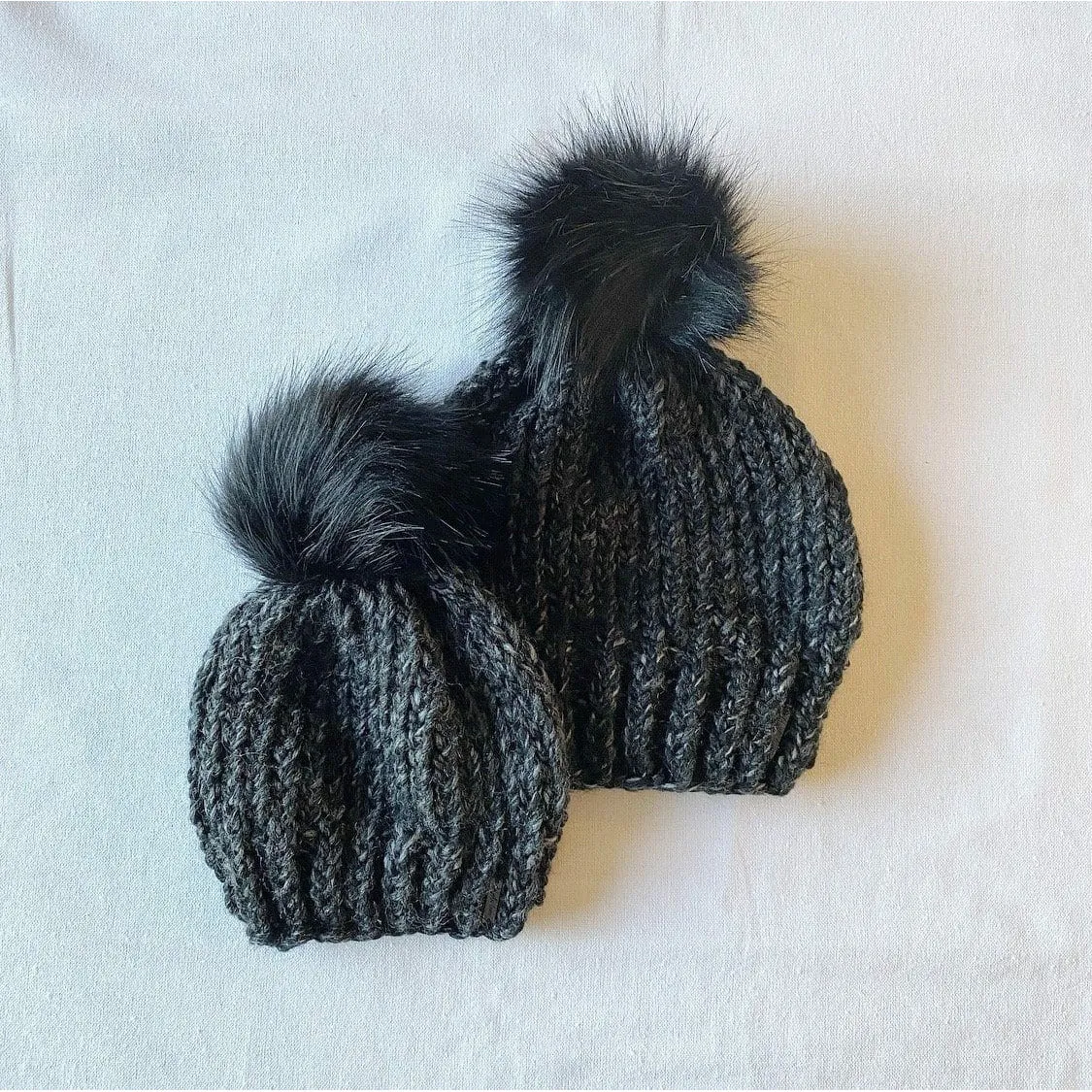 Knit Pom Pom Toque