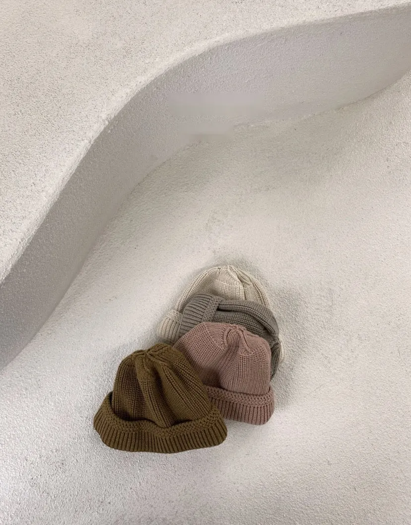 Knit Short Beanie