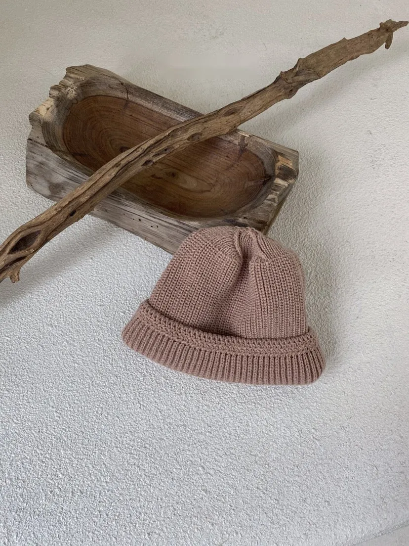 Knit Short Beanie