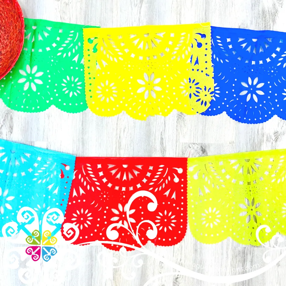 Large Floral - Papel Picado