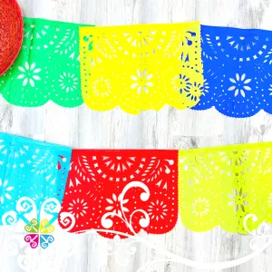 Large Floral - Papel Picado