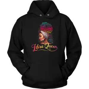 Libra Queen | Birthday Hoodie | Gifts for Her | October Birthday | Zodiac