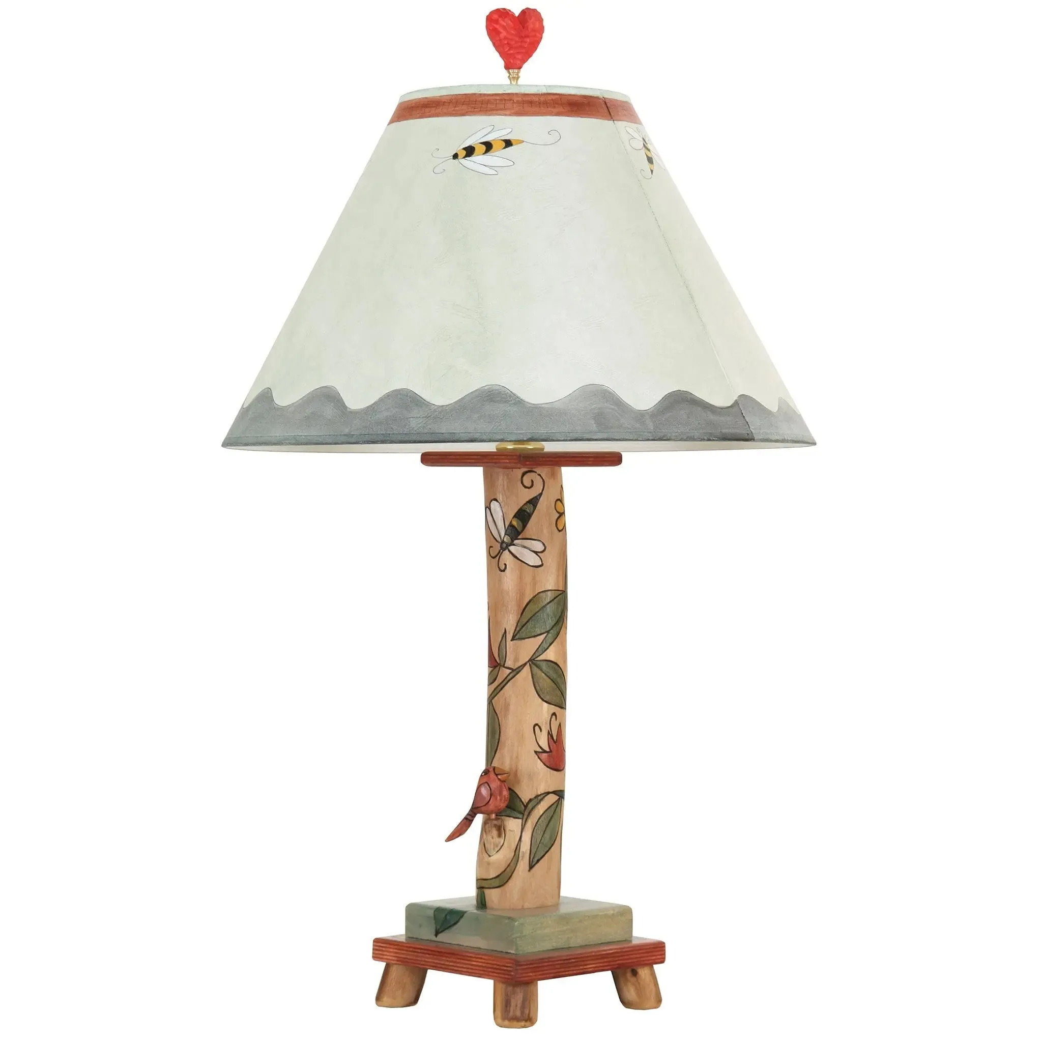 Log Table Lamp by Sticks LGT001 S31760