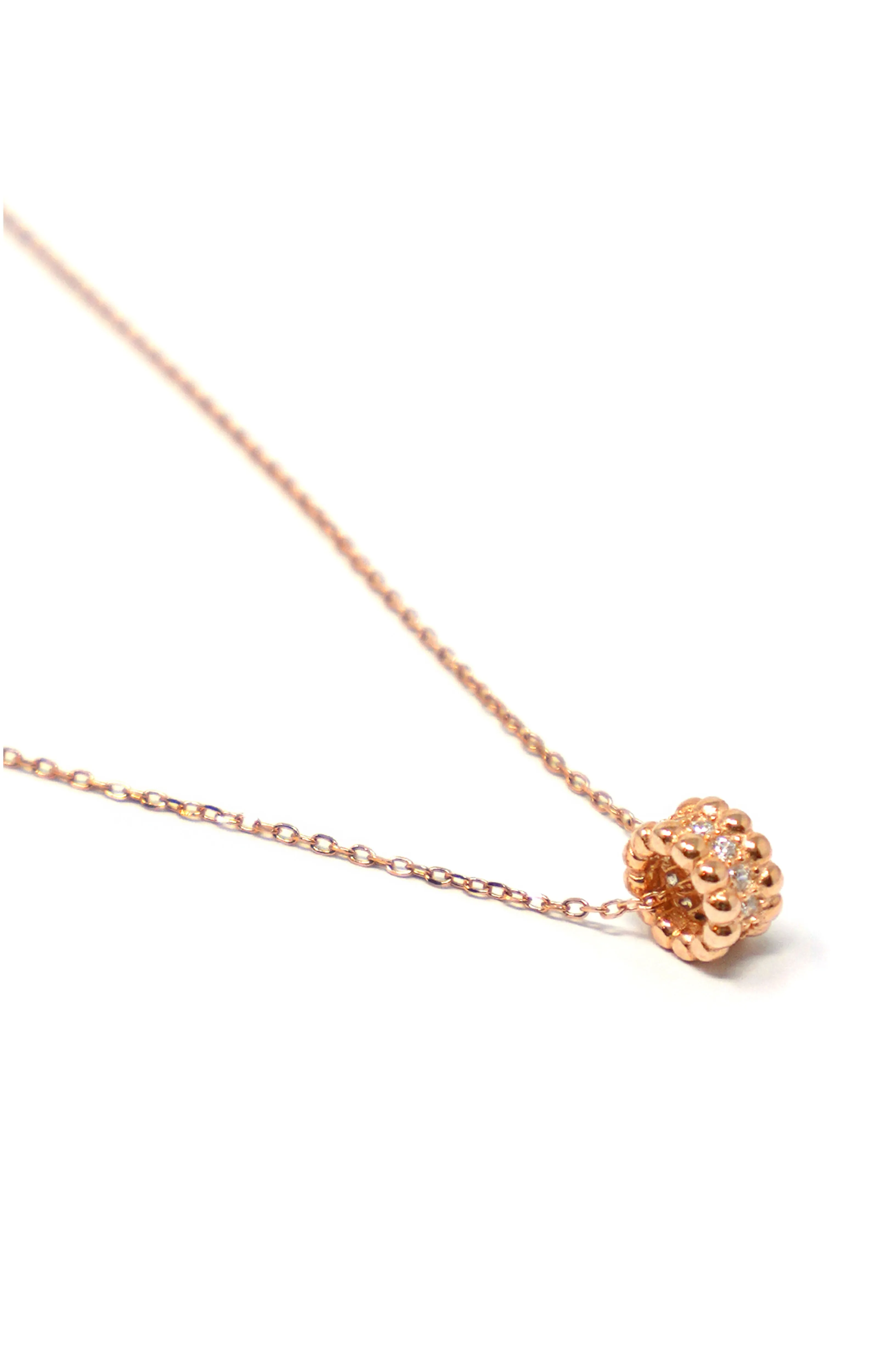 Loop Around Sterling Silver Chain Necklace