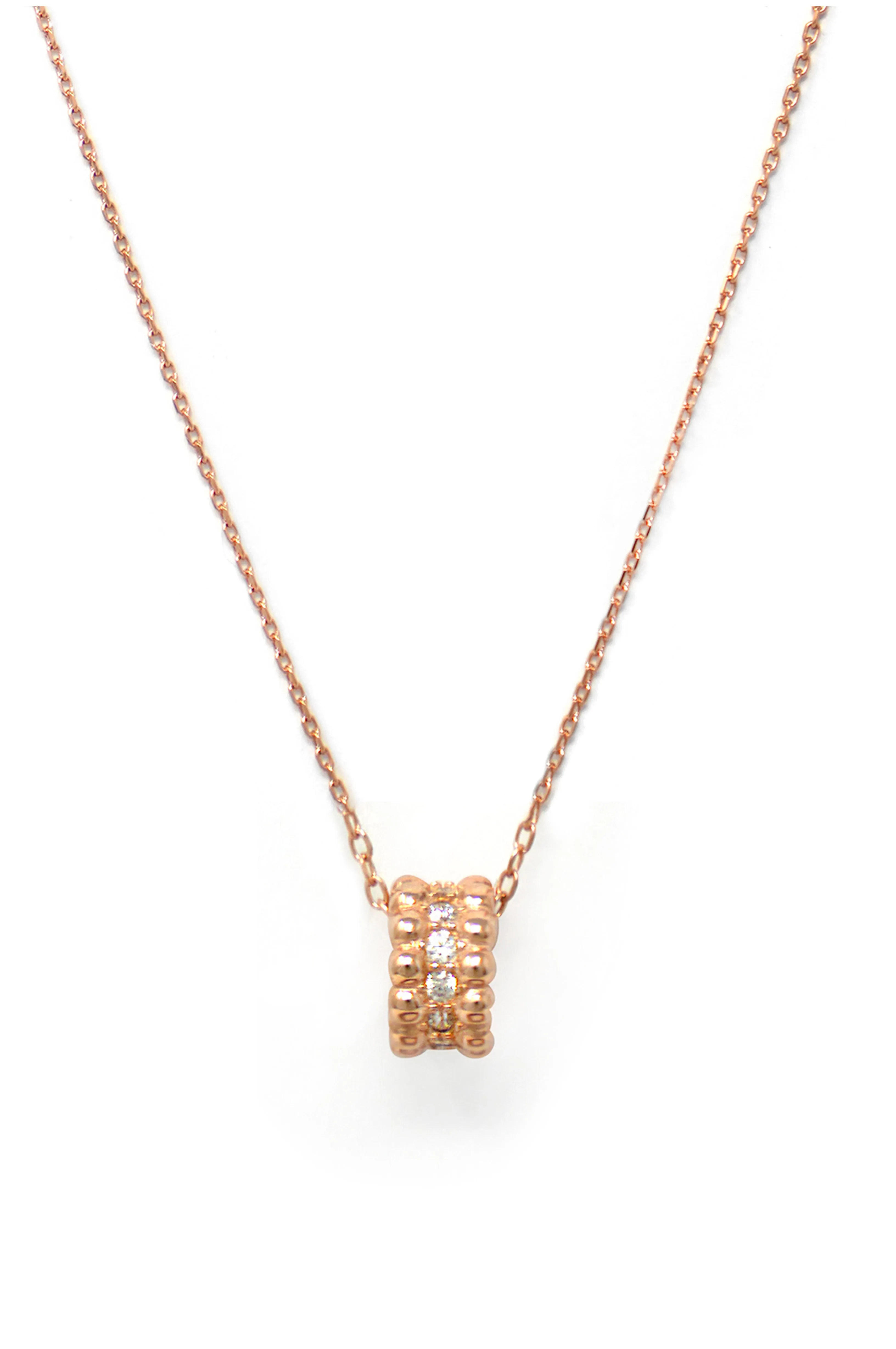 Loop Around Sterling Silver Chain Necklace
