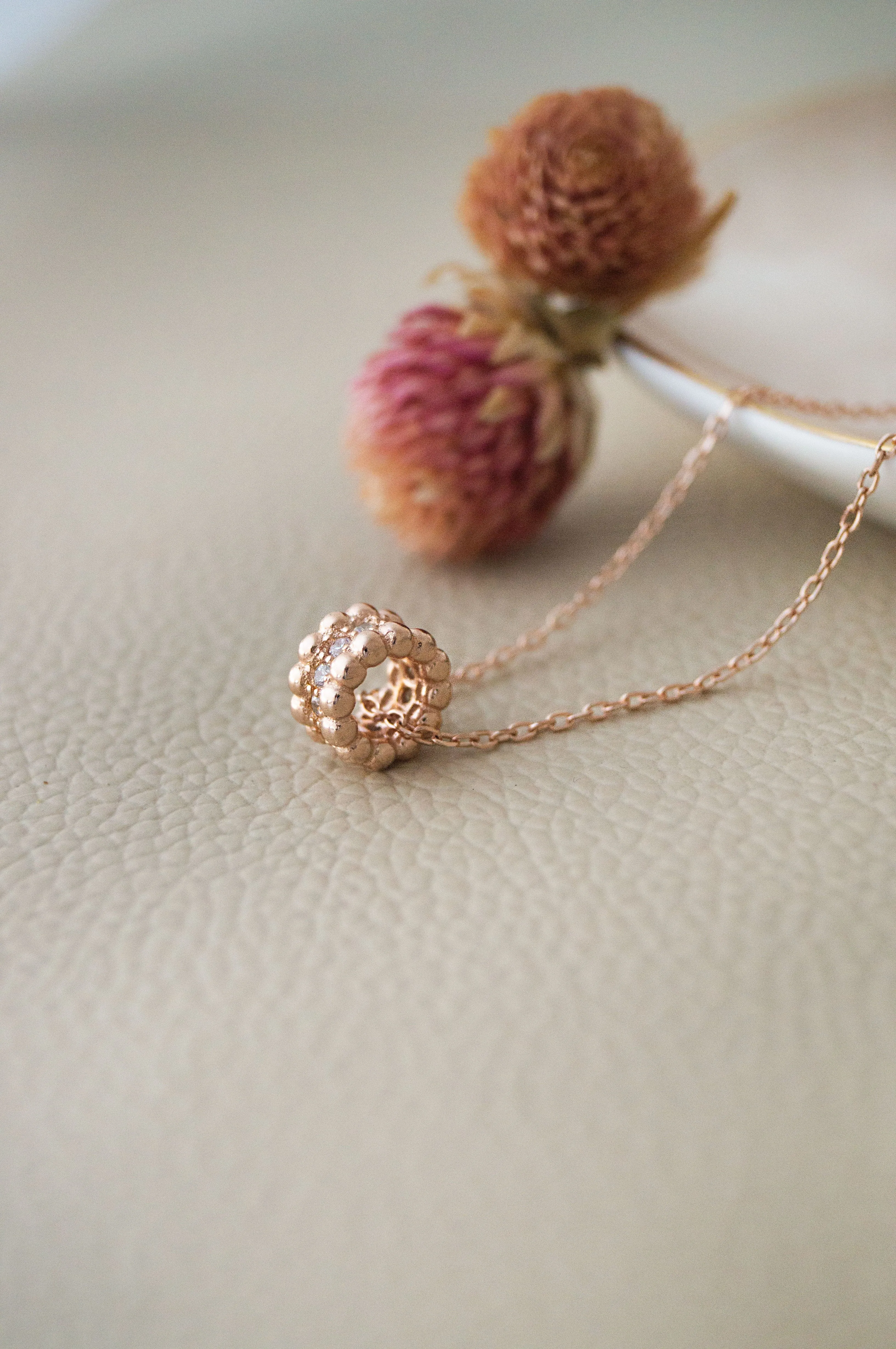 Loop Around Sterling Silver Chain Necklace