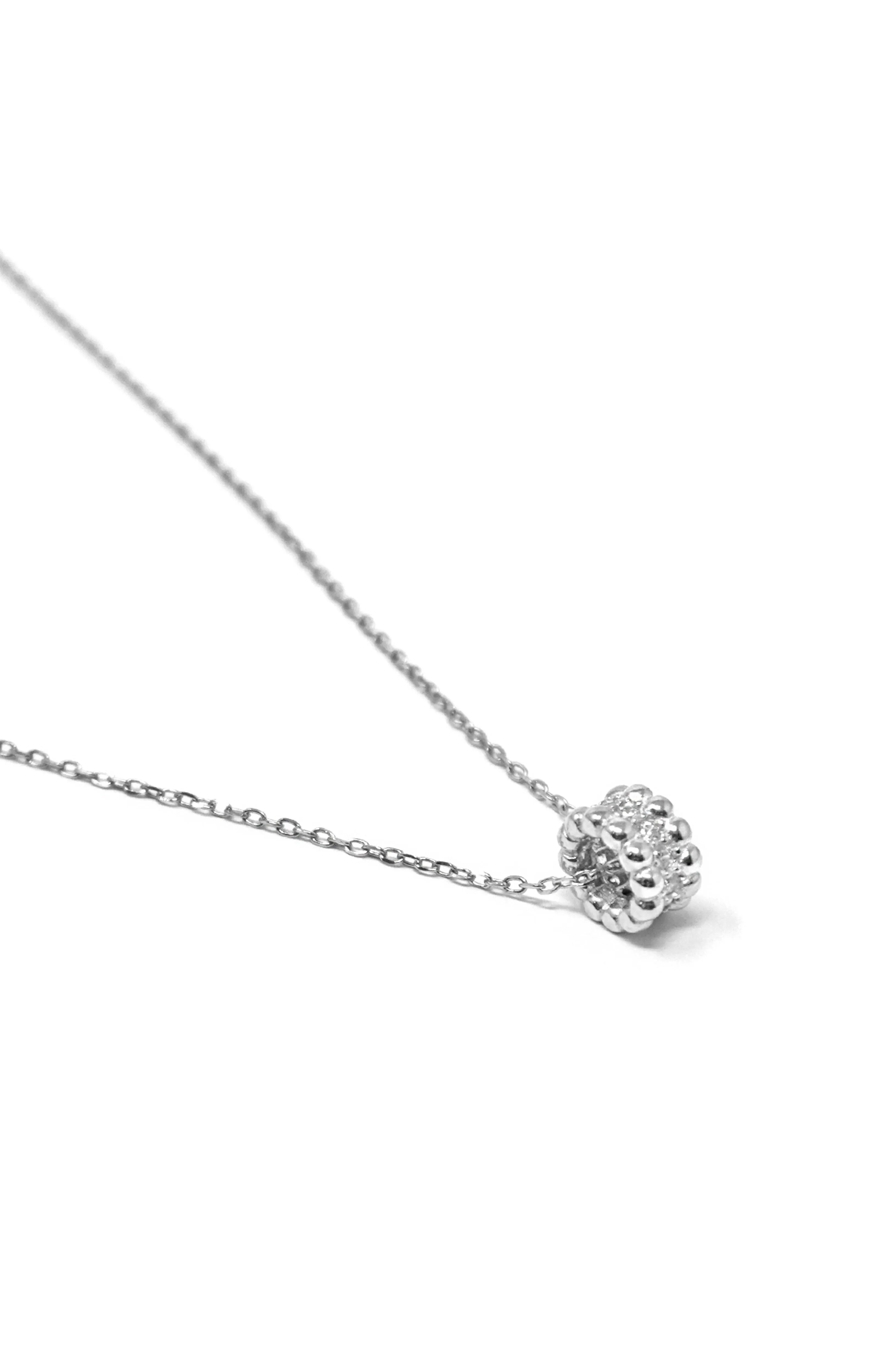 Loop Around Sterling Silver Chain Necklace