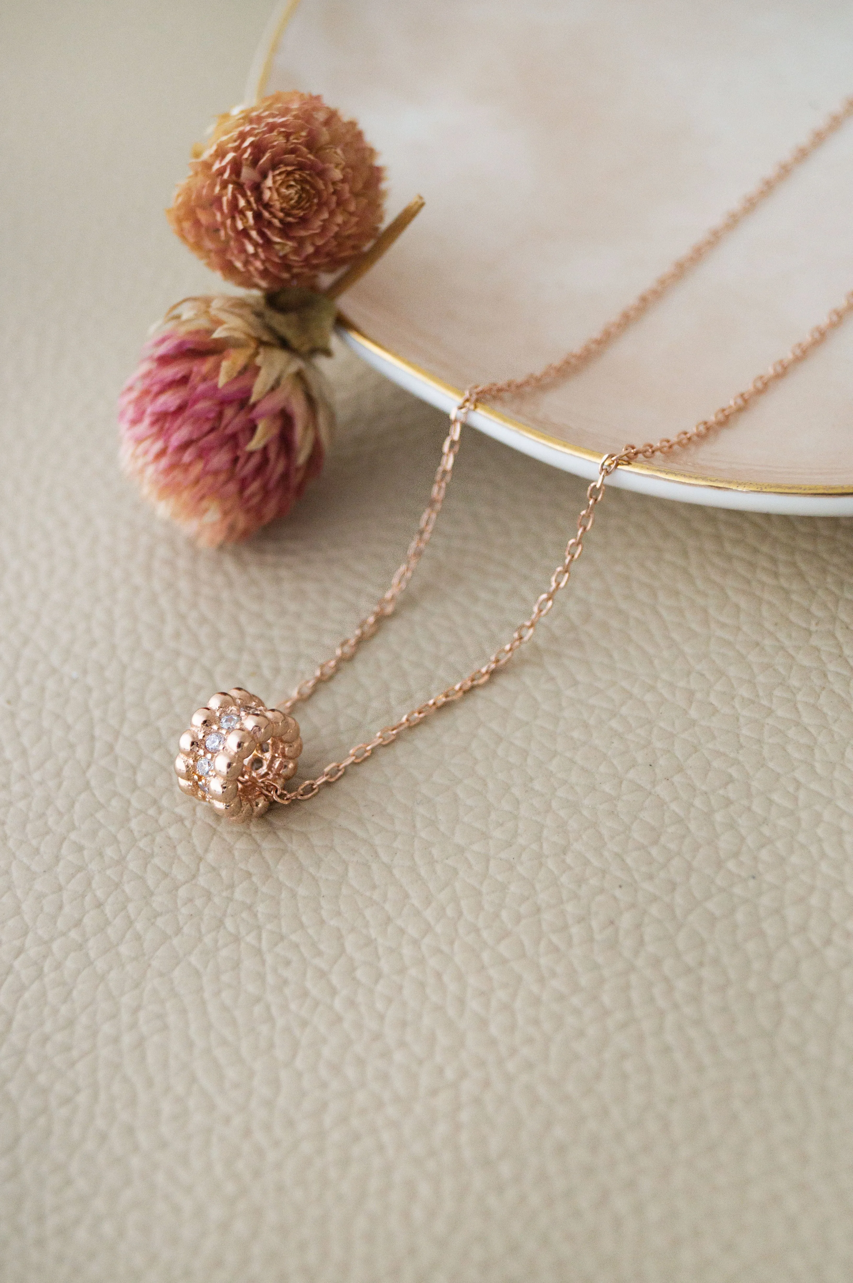 Loop Around Sterling Silver Chain Necklace