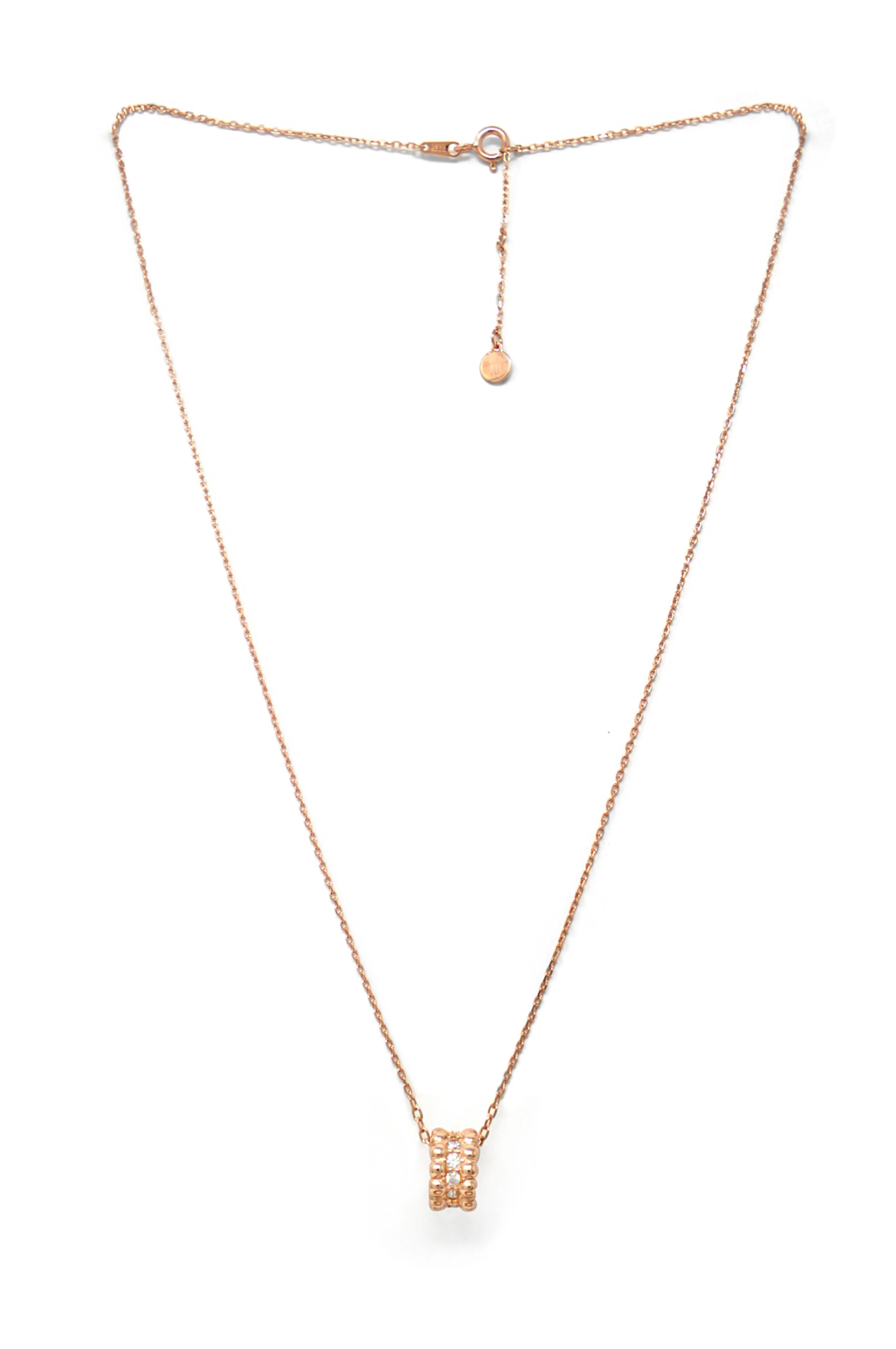 Loop Around Sterling Silver Chain Necklace