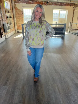 Lucy Jacquared sweater