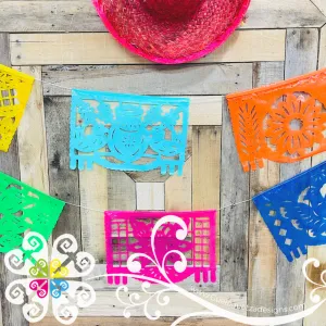 Medium Fiesta - Plastico Picado