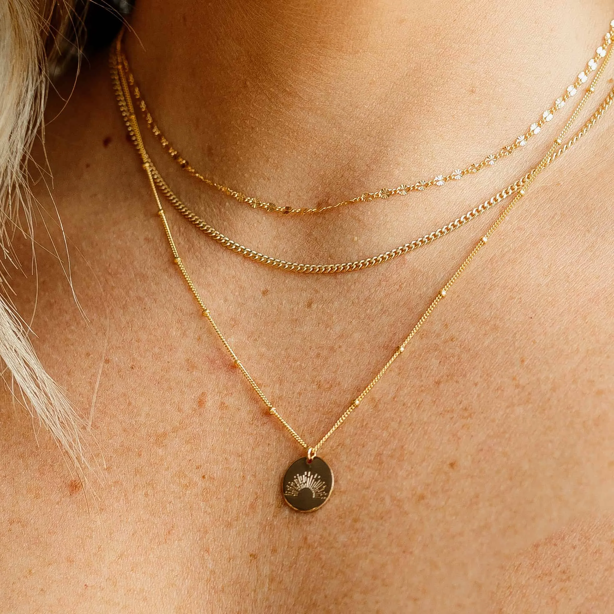 Mercy Sun Necklace