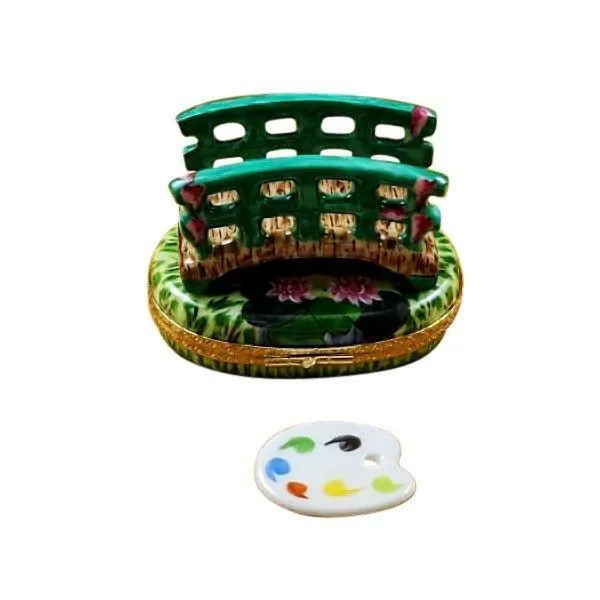 Monet Water Lily Bridge - Removable Palette