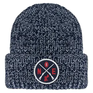 New England Football Emblem Chunky Knit