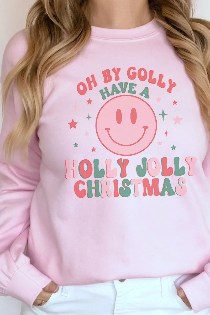 Oh By Golly Christmas Unisex NuBlend Crew Sweatshirt