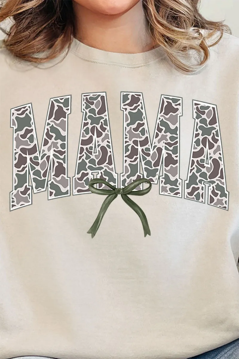 Old Camo Mama Unisex NuBlend Crew Sweatshirt