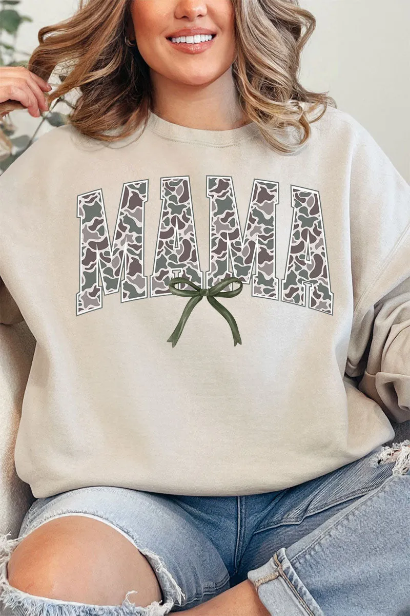 Old Camo Mama Unisex NuBlend Crew Sweatshirt