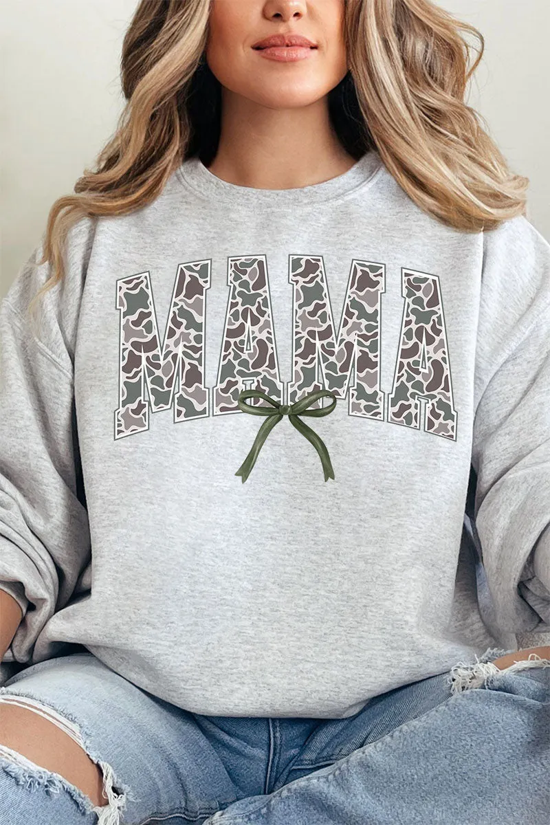 Old Camo Mama Unisex NuBlend Crew Sweatshirt