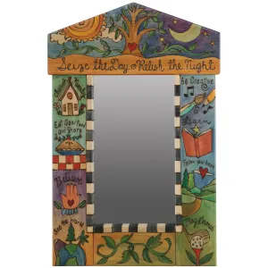 Peaked Standard Mirror by Sticks MIR001, MIR002-S311768