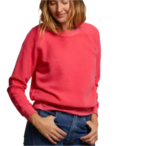 perfectwhitetee - Ziggy Inside Out Shrunken Crew - Pink Bloom
