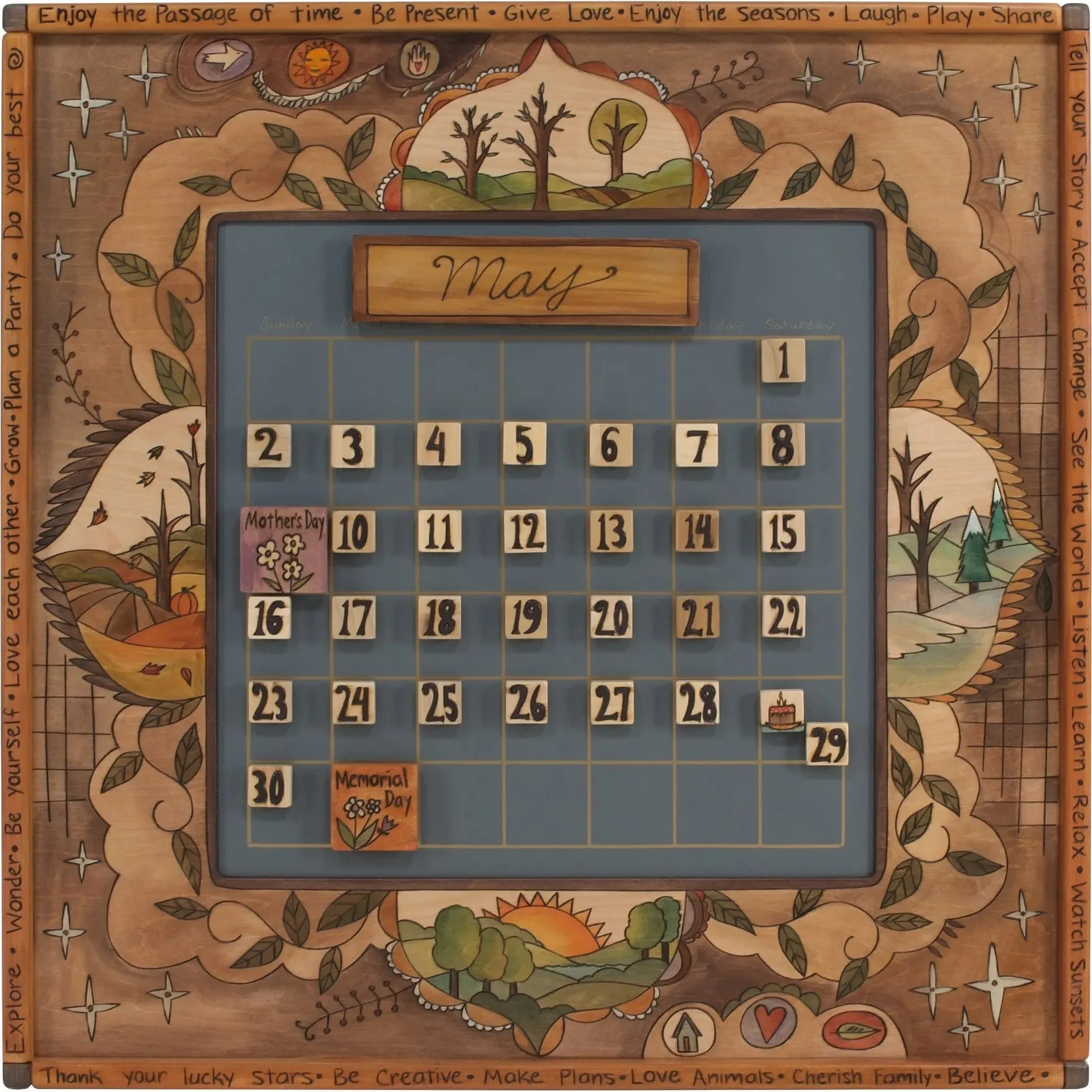 Perpetual Calendar by Sticks CAL001-S313856