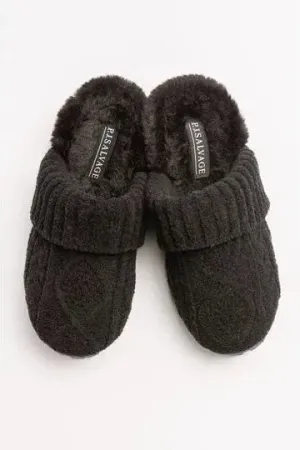 P.J. Salvage Cable Knit Slides
