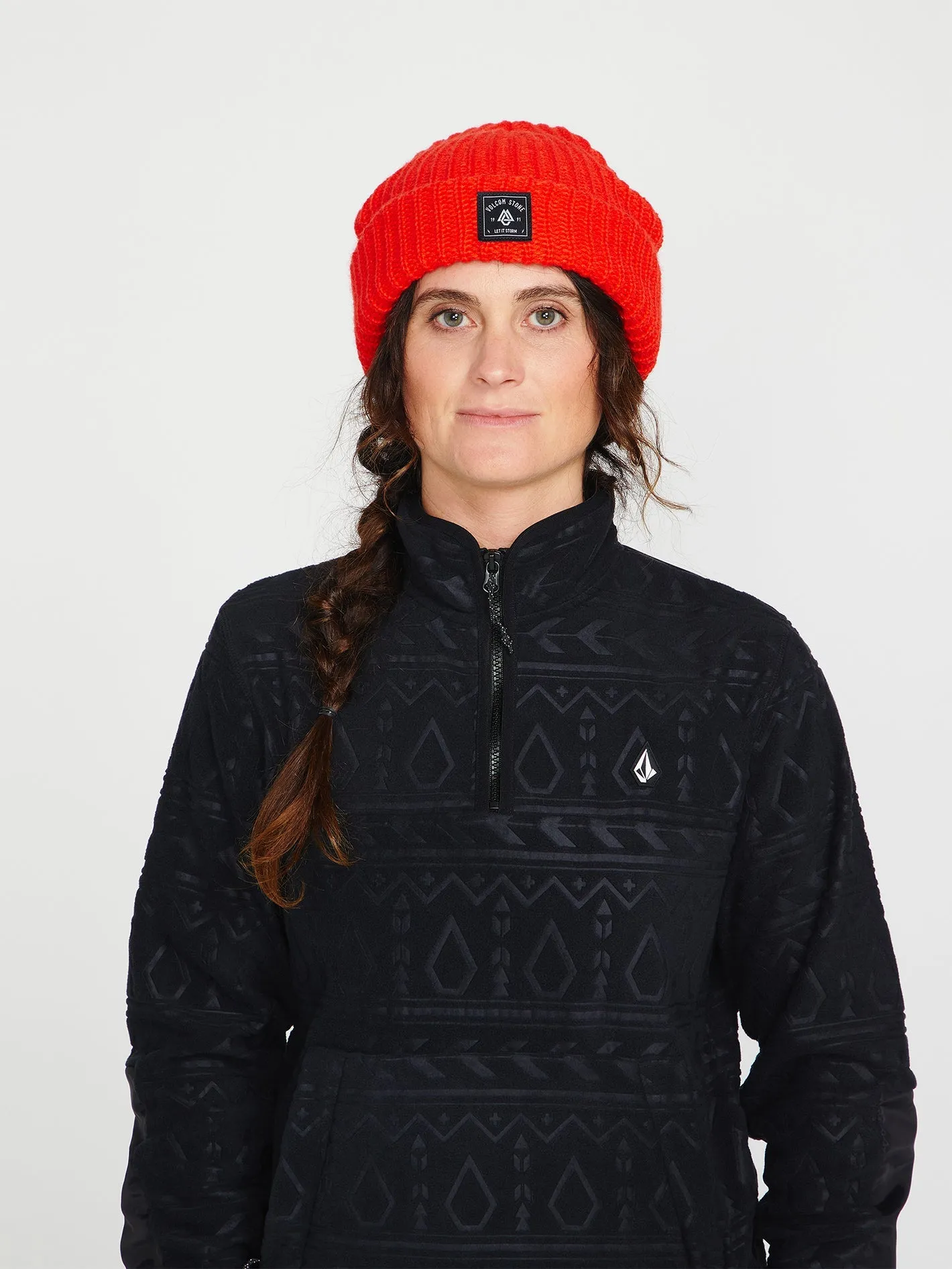 Polar Fleece Sweatshirt - Black