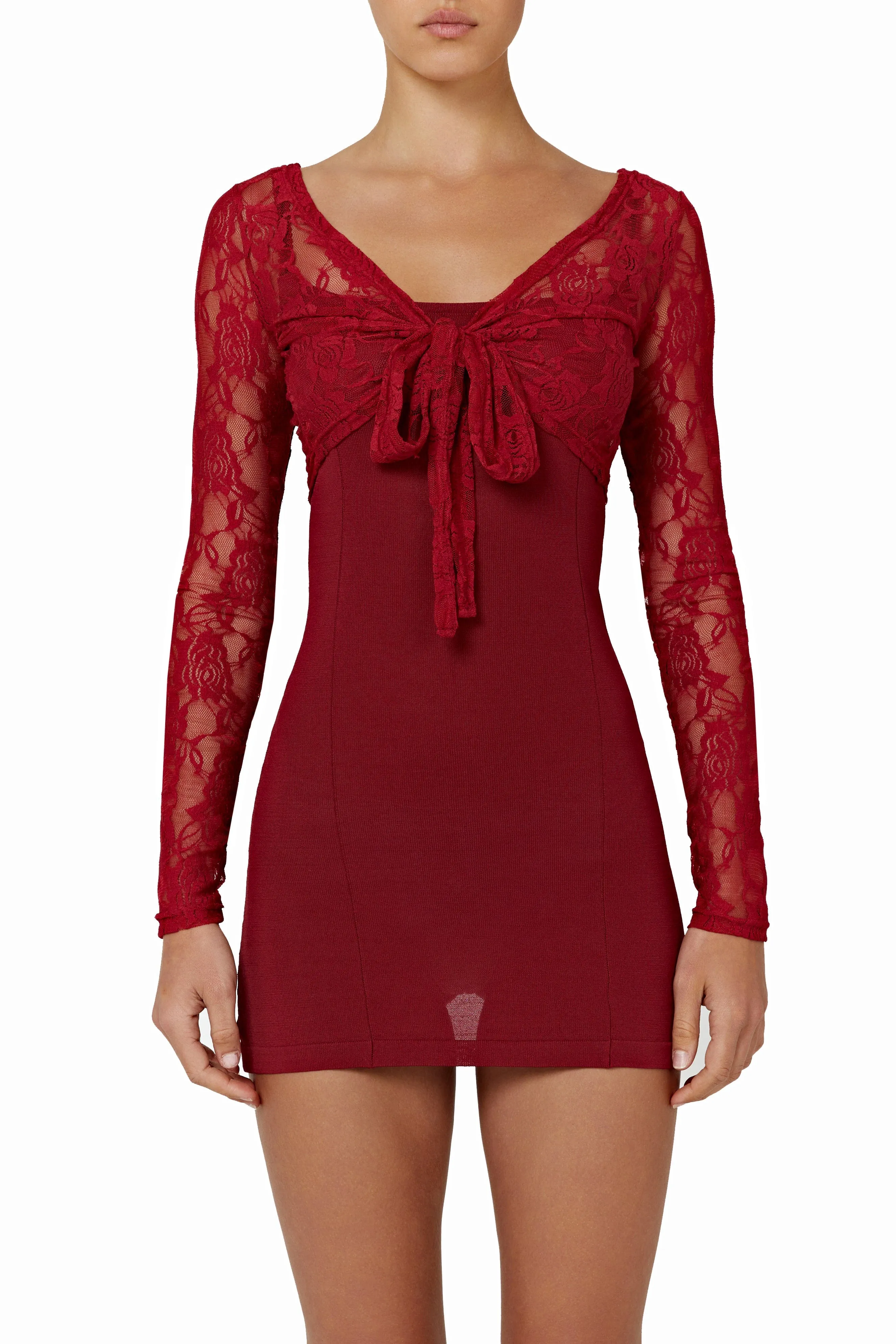 ROMANZA dress- rosso