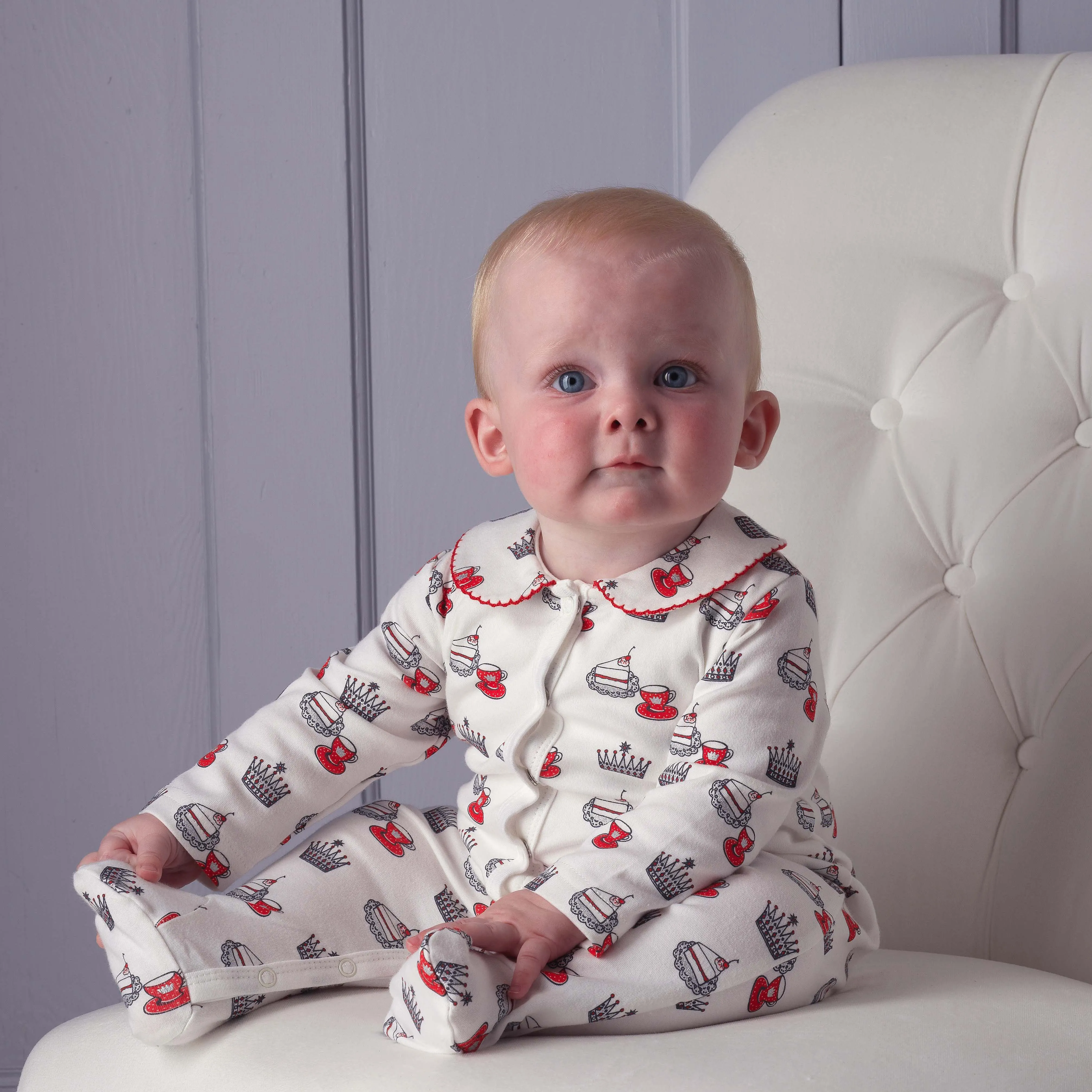 Royal Tea Party Babygro