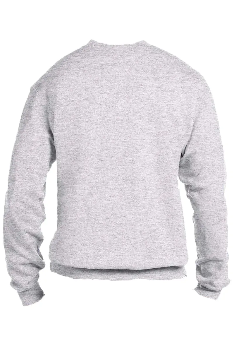 Script Leopard Softball Mama Ecosmart Crewneck Sweatshirt