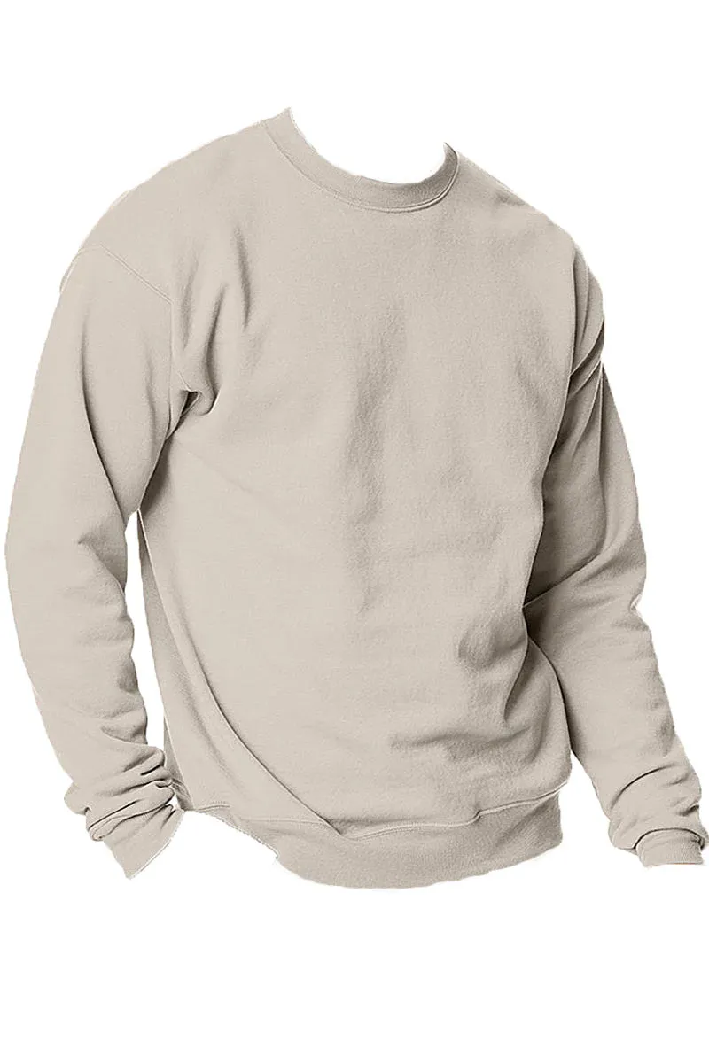 Script Leopard Softball Mama Ecosmart Crewneck Sweatshirt