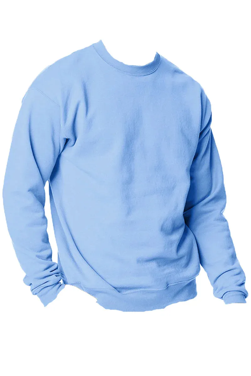 Script Leopard Softball Mama Ecosmart Crewneck Sweatshirt