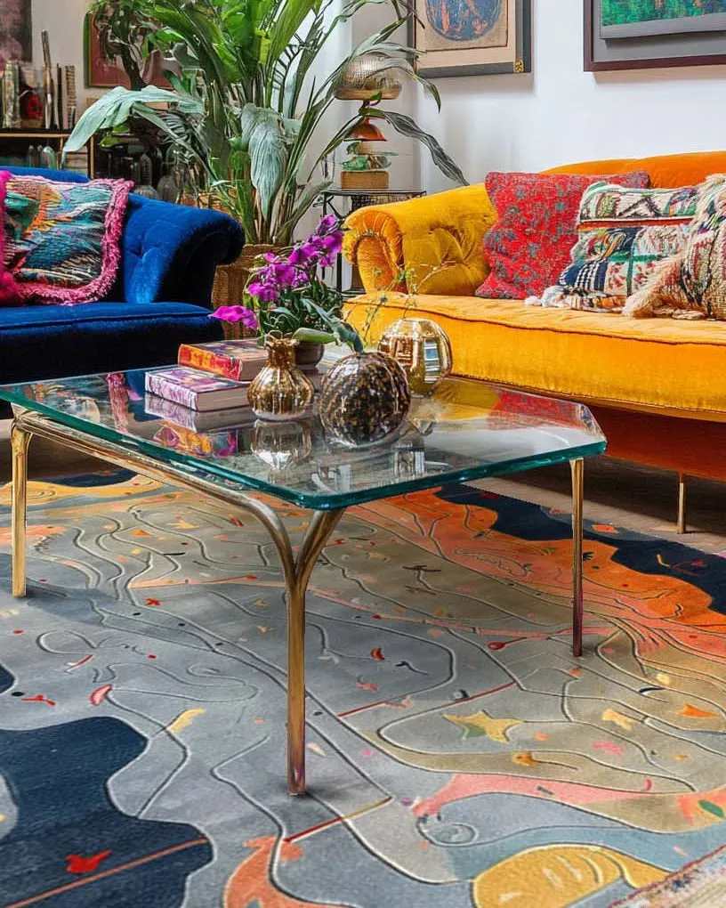 Serenity Waves Hand Tufted Rug