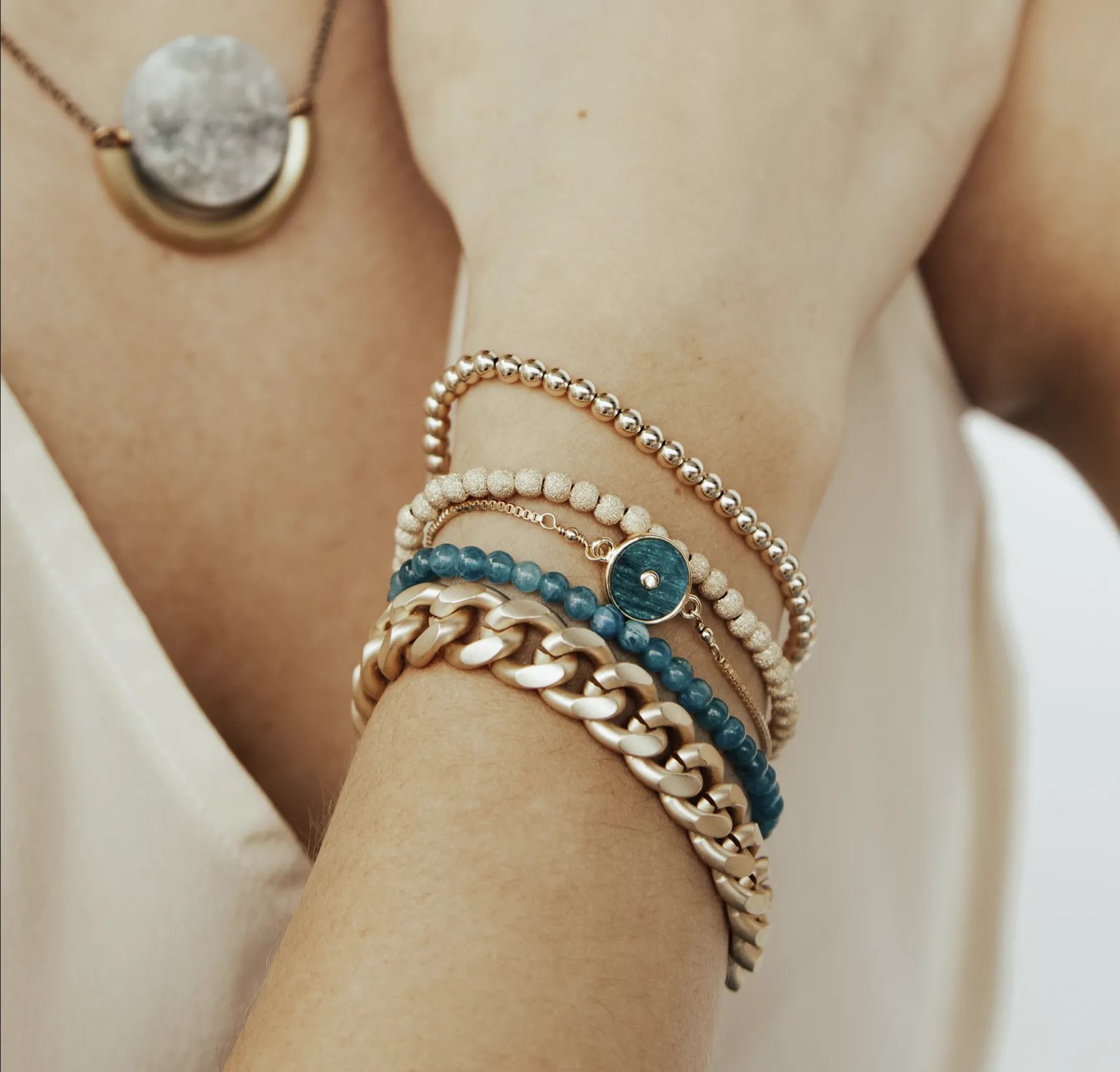Sha'Carri Gemstone Bracelet