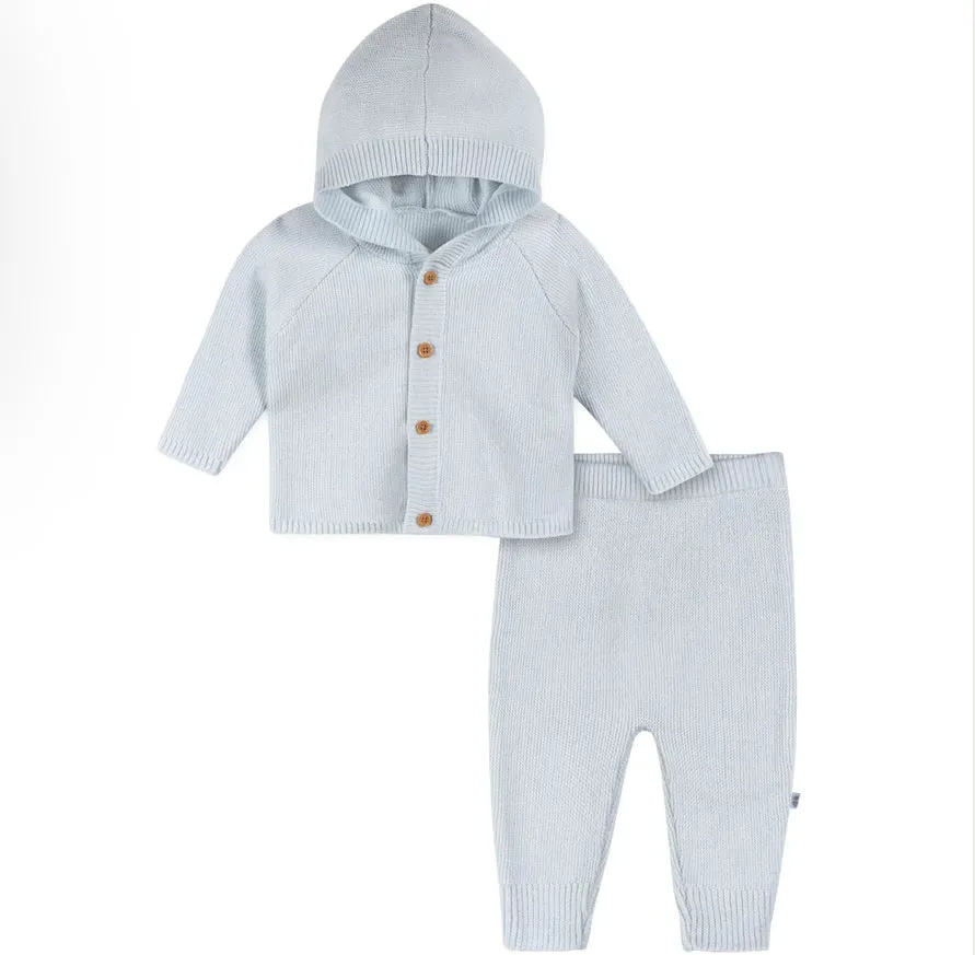 Sweater Knit Set - Blue