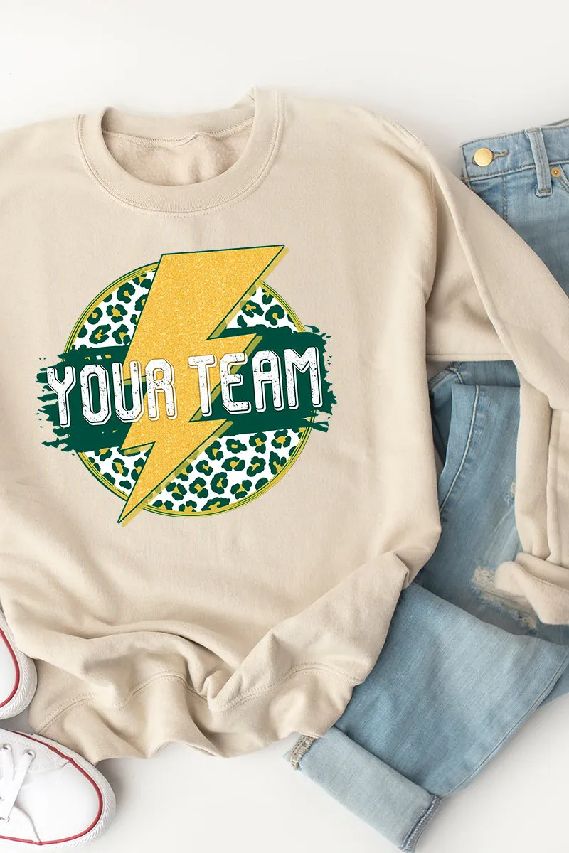 Team Strike Green and Gold Unisex NuBlend Crew Sweatshirt